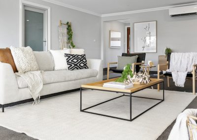 Modern lounge area